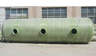 【2立方玻璃鋼模壓化糞池家用小型三格防腐蝕模壓化糞池】- 