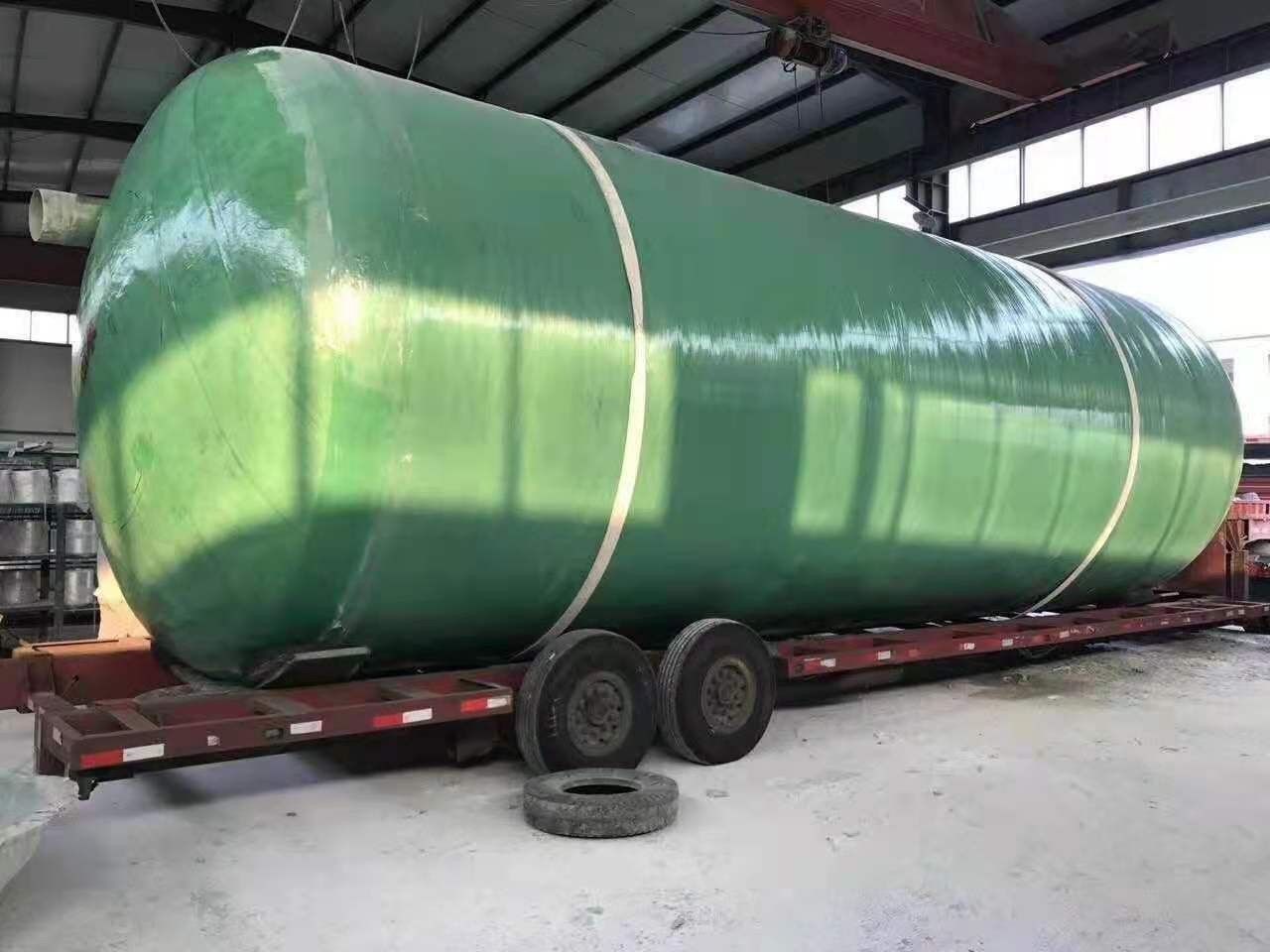 玻璃鋼化糞池生產(chǎn)廠家100立方玻璃鋼化糞池