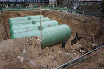 金鄉公司玻璃鋼儲罐 引領小區免清掏化糞池新風尚